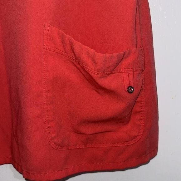 Greys Anatomy By Barco Womens Coral Scrub Top With Pockets Size L - Picture 3 of 7